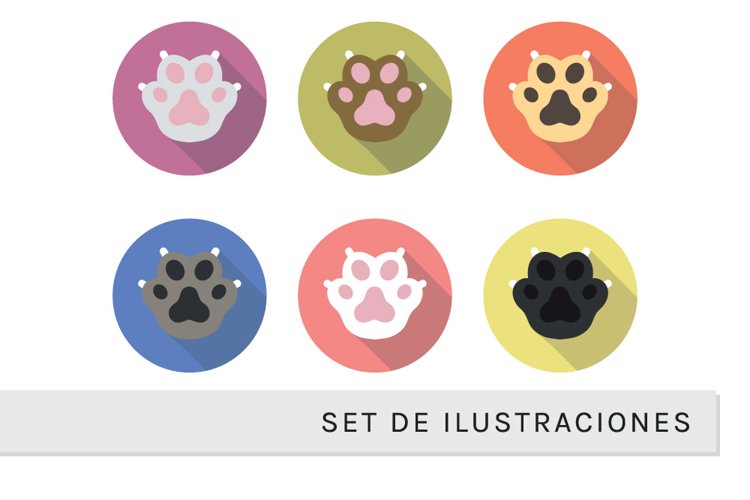 Set de Patas de Gatos example image 1
