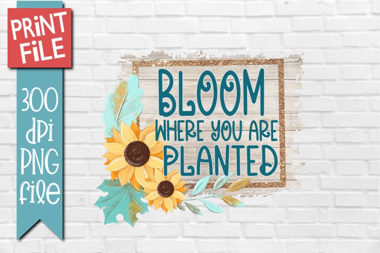 Sunflower Sublimation Designs Image 21