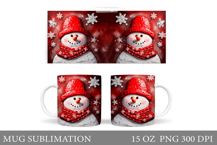 Snowman Sublimation Image 3