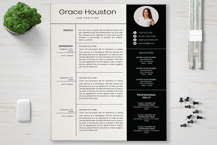 Resume Template example image 1