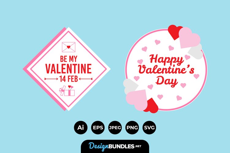 Valentines Badges example image 1