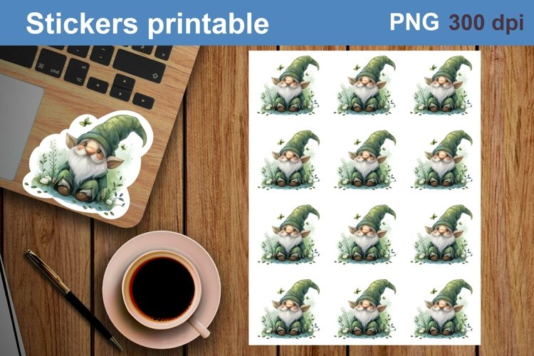 Cute Gnome Clipart Image 24