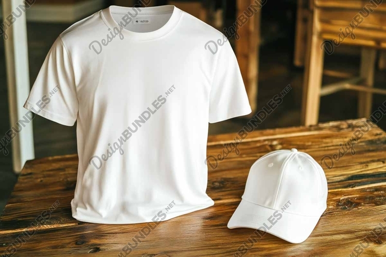 Black Tshirt Mockup Image 9