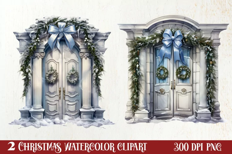 Fairy Christmas Collection Sublimation Clipart