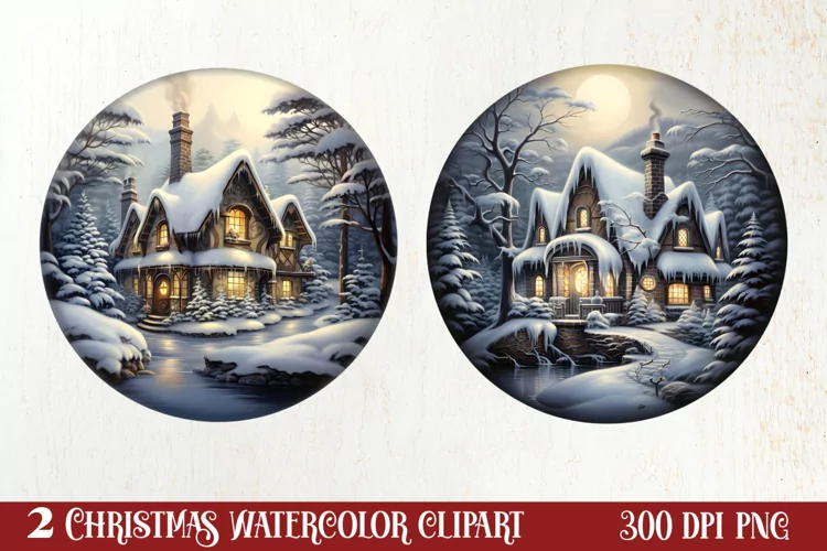 Fairy Christmas Collection Sublimation Clipart