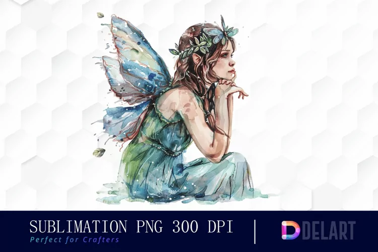Fairy Girl Graphics Clipart