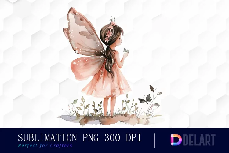 Fairy Girl Graphics Clipart