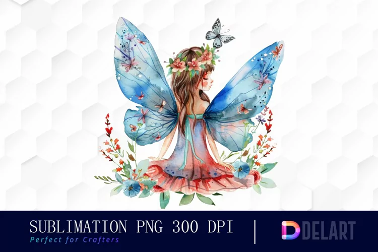 Fairy Girl Graphics Clipart
