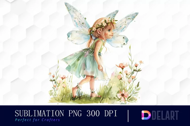 Fairy Girl Graphics Clipart
