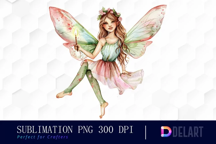 Fairy Girl Graphics Clipart