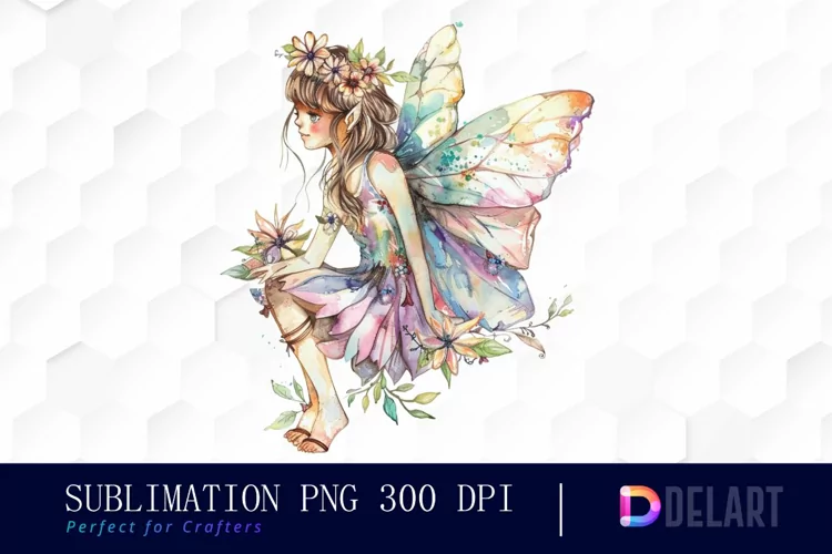 Fairy Girl Graphics Clipart