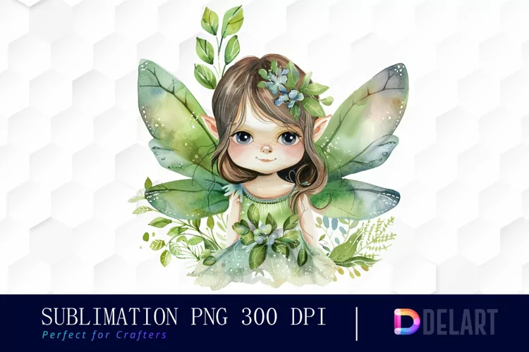 Fairy Girl Graphics Clipart