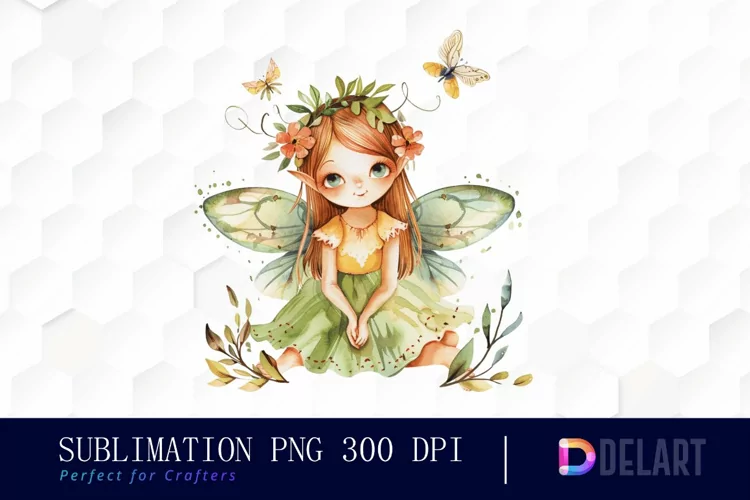 Fairy Girl Graphics Clipart