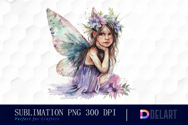 Fairy Girl Graphics Clipart