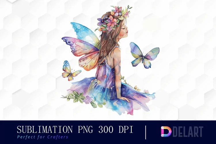 Fairy Girl Graphics Clipart
