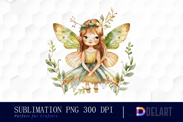 Fairy Girl Graphics Clipart