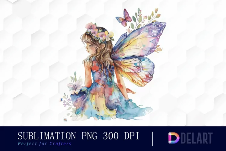 Fairy Girl Graphics Clipart