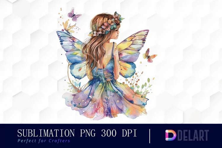 Fairy Girl Graphics Clipart