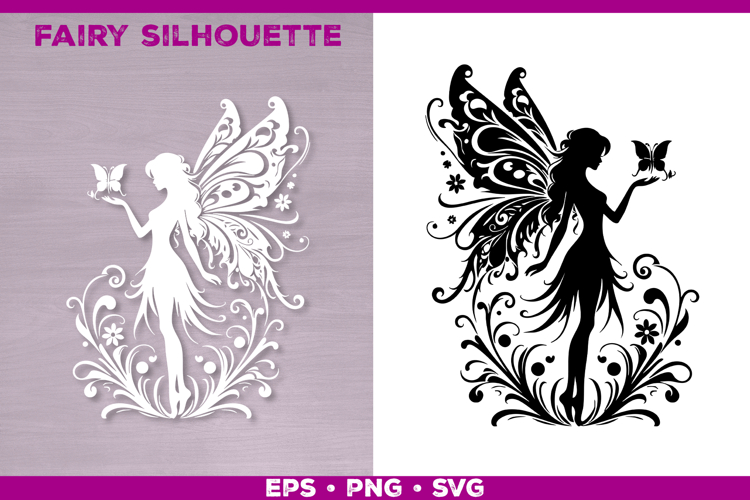 Flower Silhouette Image 9