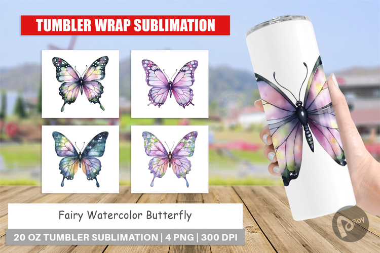 Tumbler Fairy Butterfly