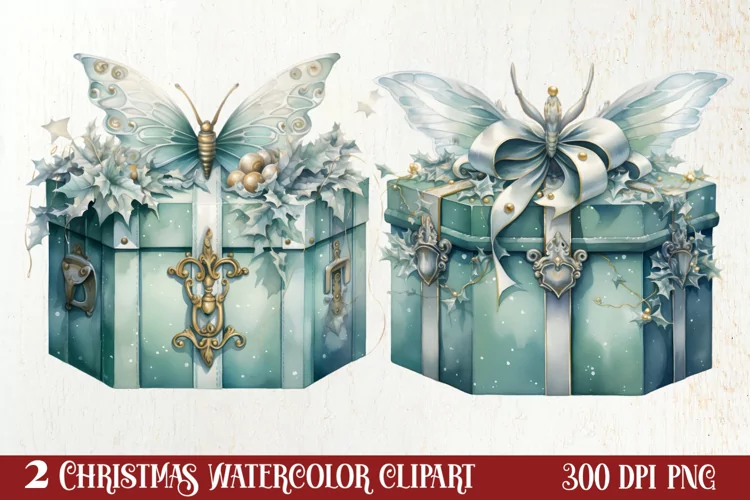 Fantasy Fairytale Christmas Clipart Sublimation