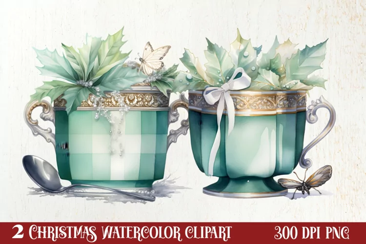 Fantasy Fairytale Christmas Clipart Sublimation