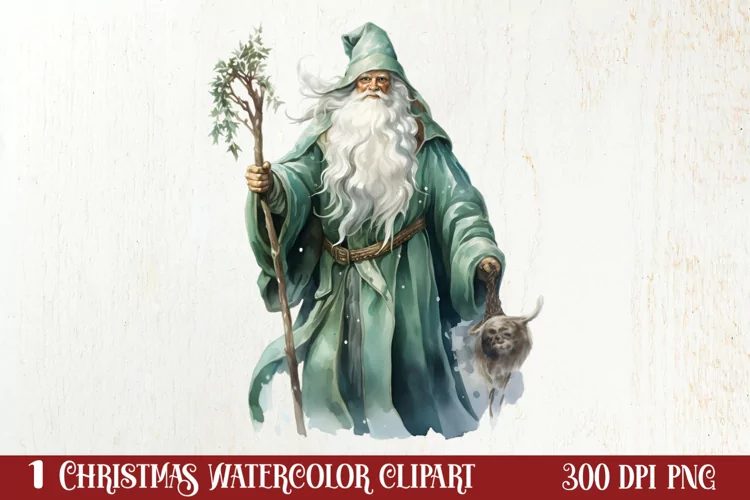 Fantasy Fairytale Christmas Clipart Sublimation