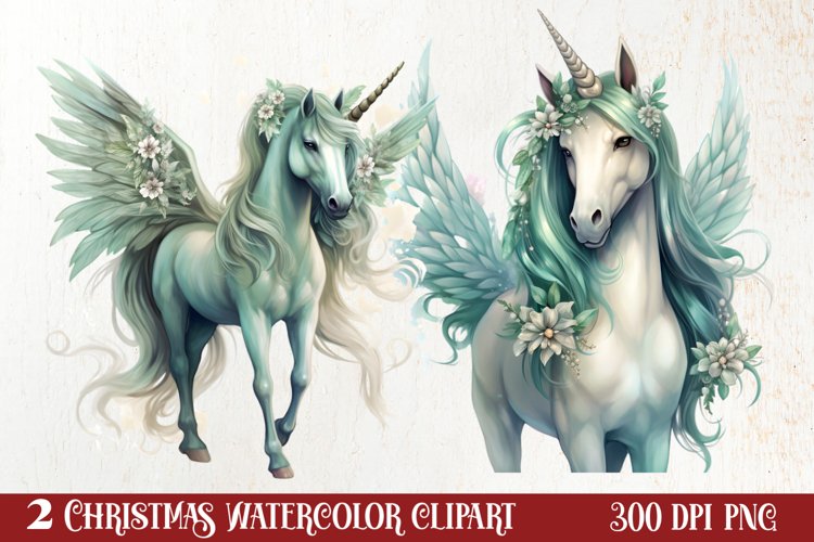 Fantasy Fairytale Christmas Clipart Sublimation