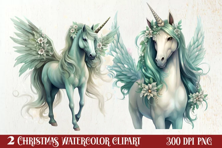 Fantasy Fairytale Christmas Clipart Sublimation