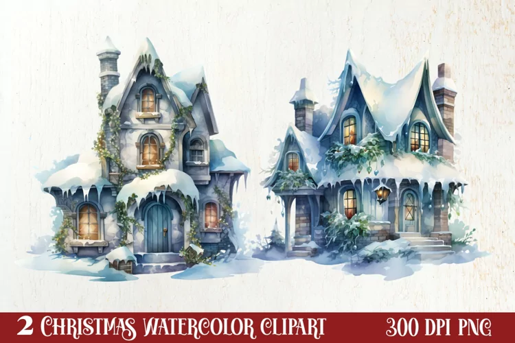 Fantasy Fairytale Christmas Clipart Sublimation