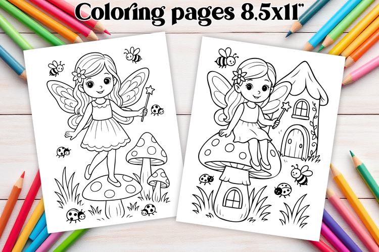 Flower Clipart Black And White Image 12