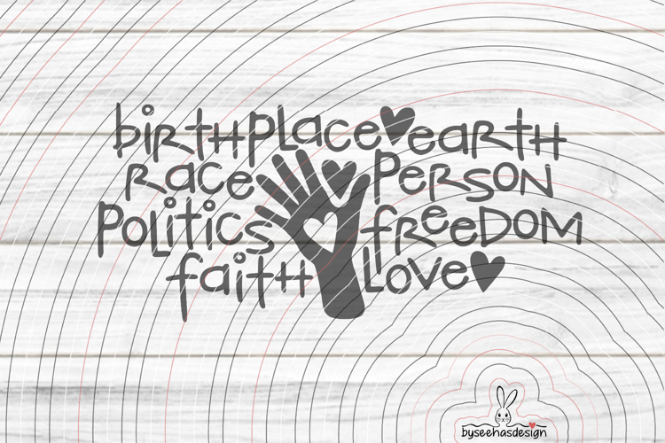 faith love Cutting file SVG DXF