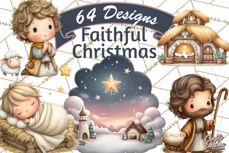 Christian Christmas Clipart Image 5