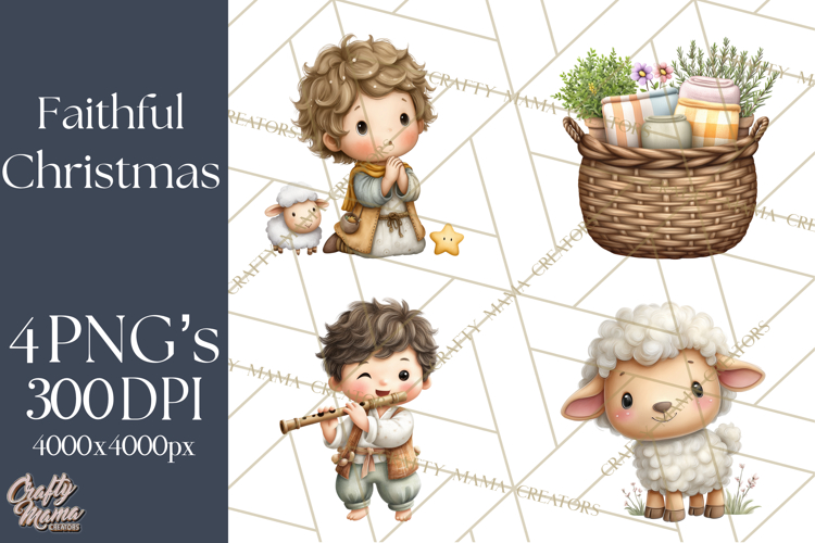 Christian Christmas Clipart Image 13