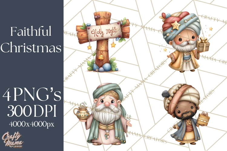 Christian Christmas Clipart Image 14