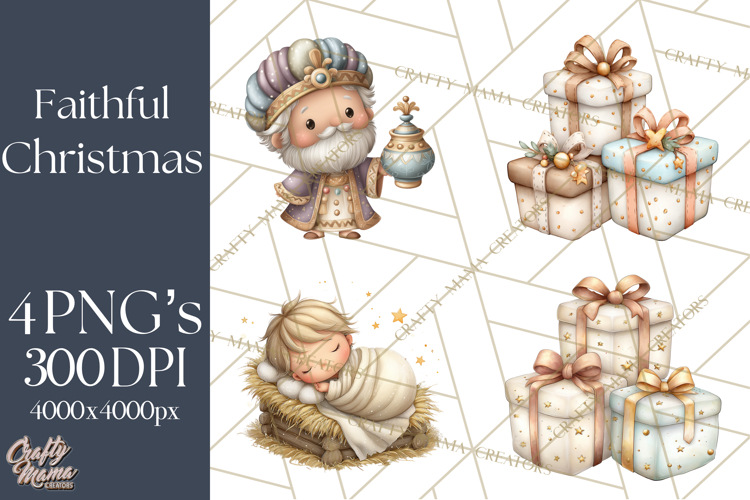 Christian Christmas Clipart Image 15