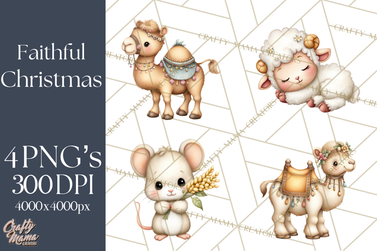 Christian Christmas Clipart Image 16