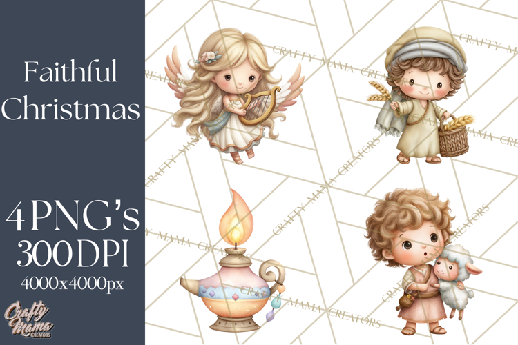 Christian Christmas Clipart Image 17