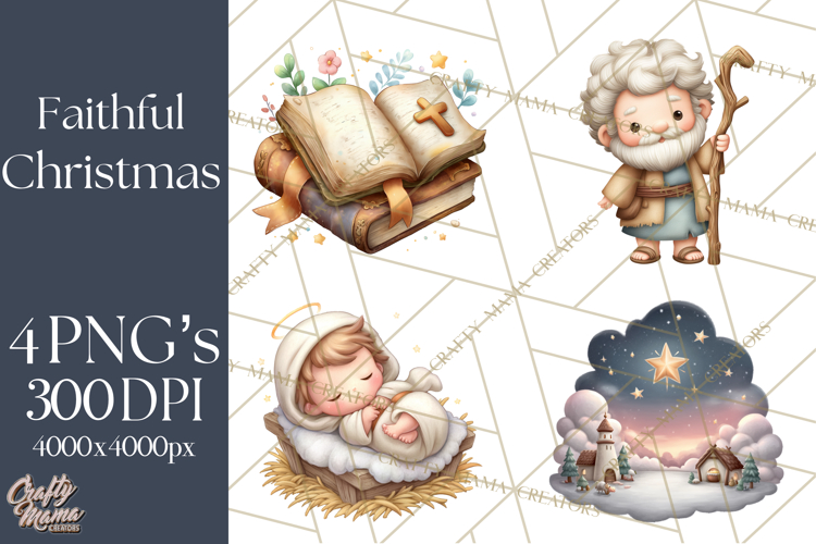 Christian Christmas Clipart Image 19