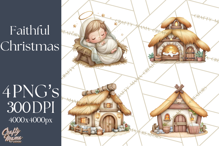 Christian Christmas Clipart Image 20