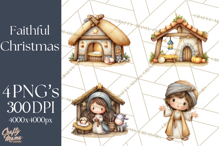 Christian Christmas Clipart Image 21