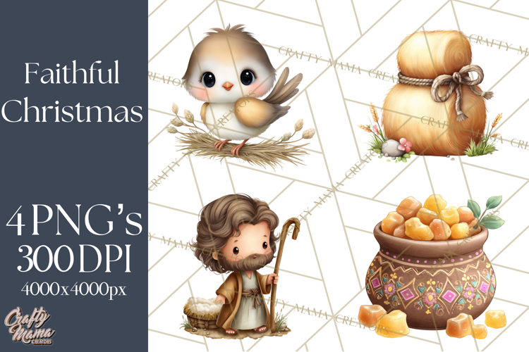 Christian Christmas Clipart Image 23