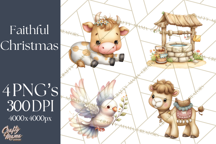 Christian Christmas Clipart