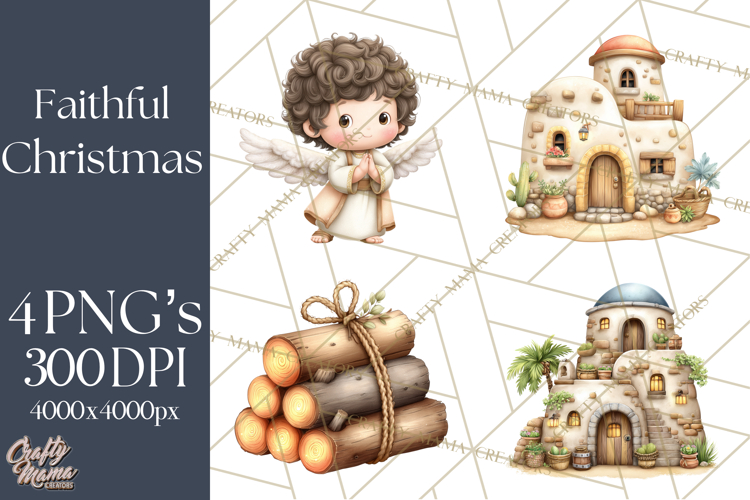 Christian Christmas Clipart Image 4