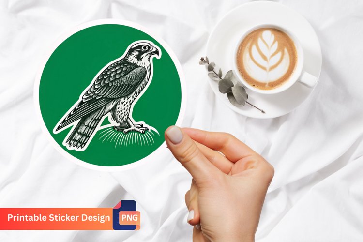 Falcon Clipart Image 8