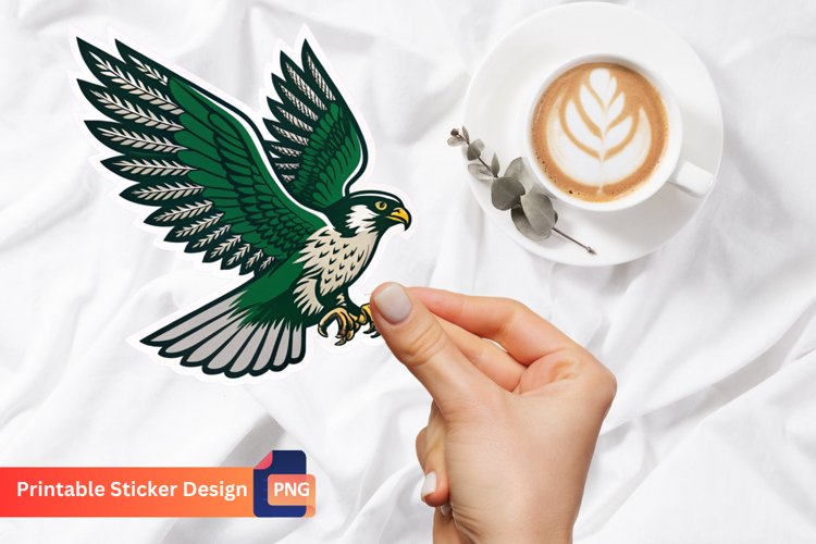 Falcon Clipart Image 6