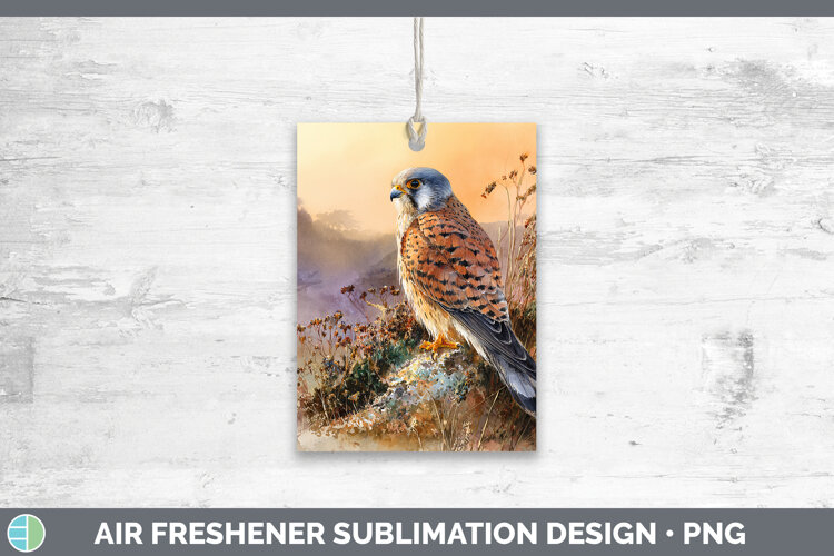 GorgeousFalcon Sunset Air Freshener design.