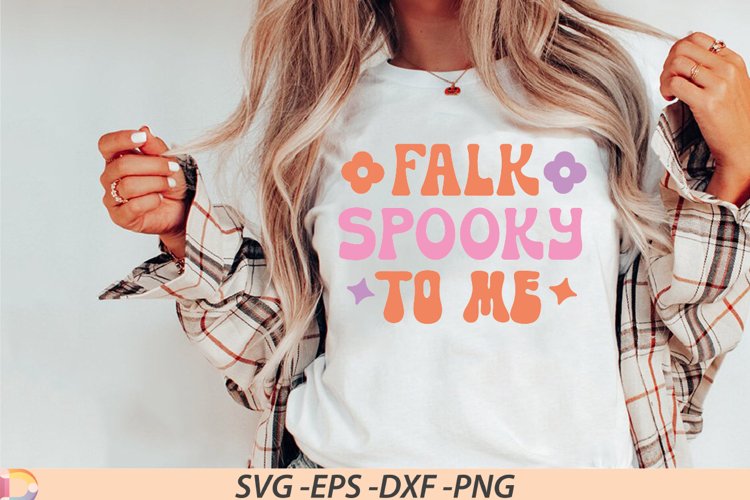 Falk spooky to me SVG example image 1