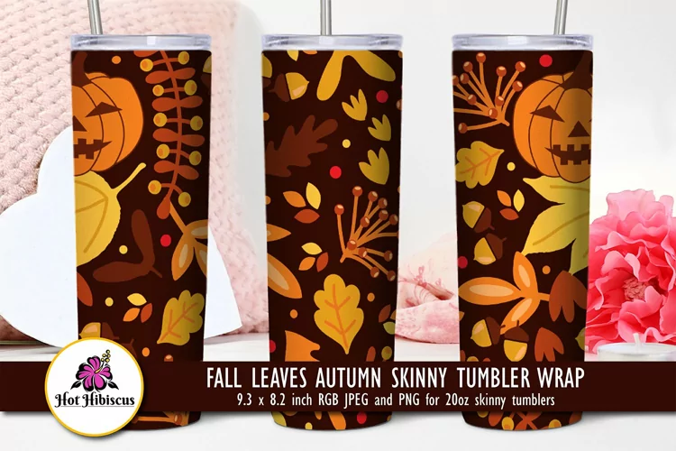 Fall Tumbler Design | Fall Tumbler Sublimation Design