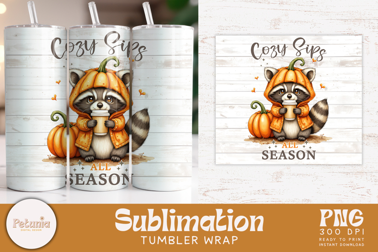 Sublimation Tumbler Fall Designs | Fall Tumbler Wrap